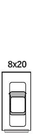 8 by 20 self storage unit