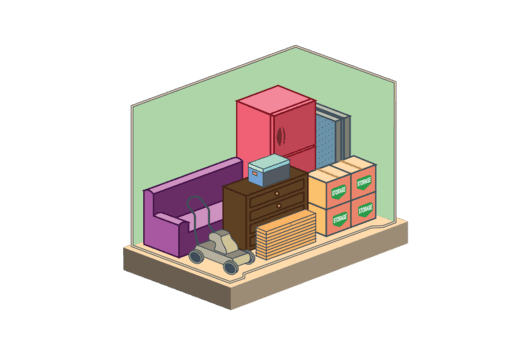 5x8 self storage unit